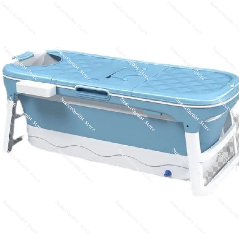 Bath Bucket Adult Foldable Bathtub Adult Bath Basin Whole Body Sweat Thickened Large Sitting and Lying Down Household Artifact