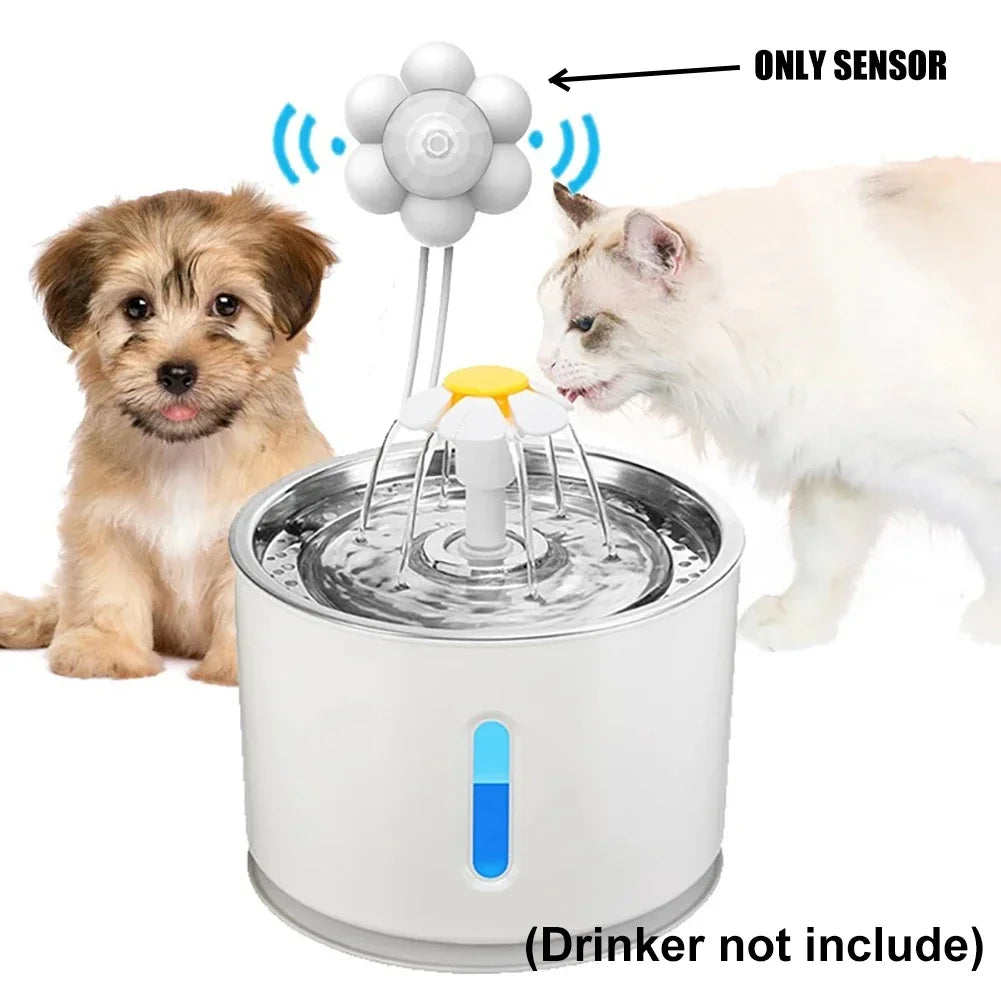 Pet Cat Dog  External Electric Water Dispenser Infrared Motion Sensor Feeder Sensor Switch