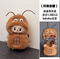 17cm Cute Mini Plush Doll's Clothes Outfit Accessories For Korea Kpop Exo Labubu Idol Dolls Bee/Shark Suit Clothing DIY Kid Gift