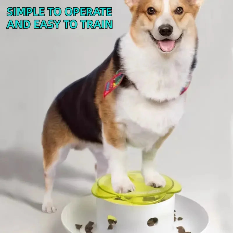 Pet Interactive Food Dispenser Toy  Leak-Proof Plastic Feeder for Dog cat  Enhances Pet IQ with Engaging Playtime Experience