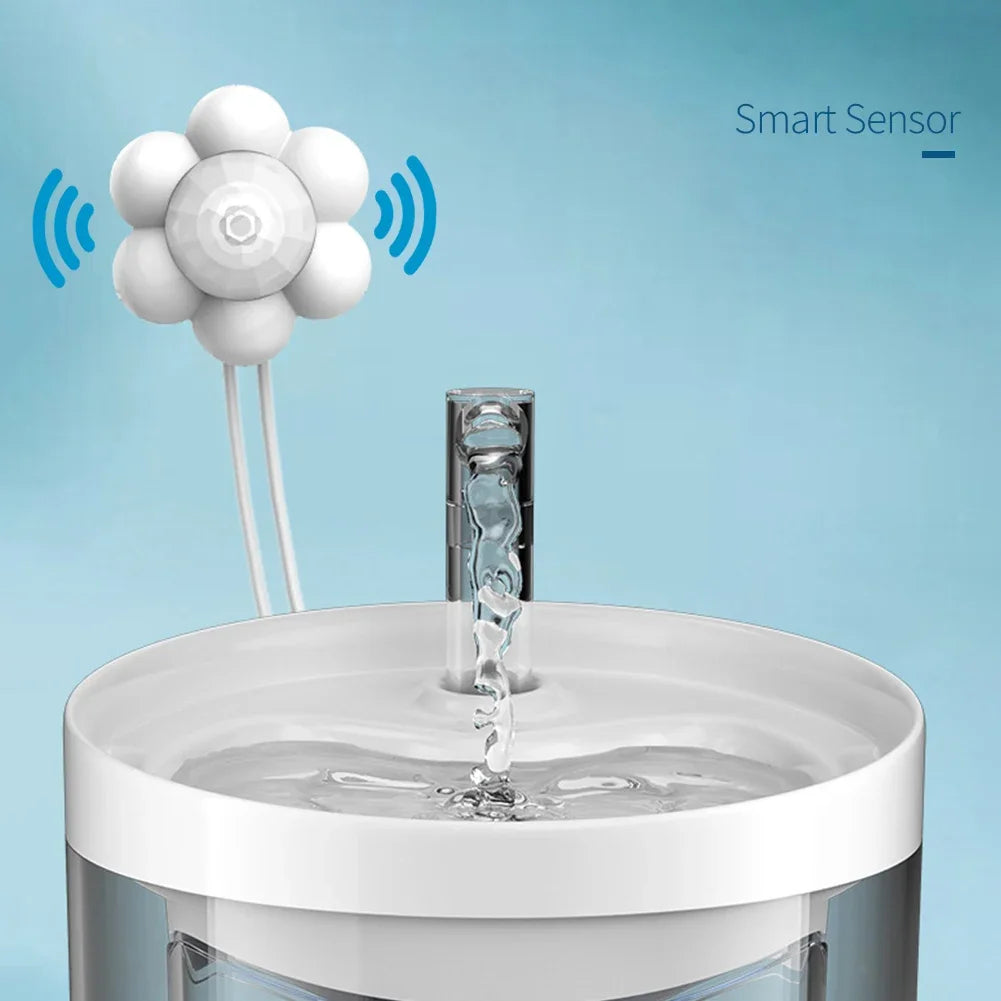 Pet Cat Dog  External Electric Water Dispenser Infrared Motion Sensor Feeder Sensor Switch