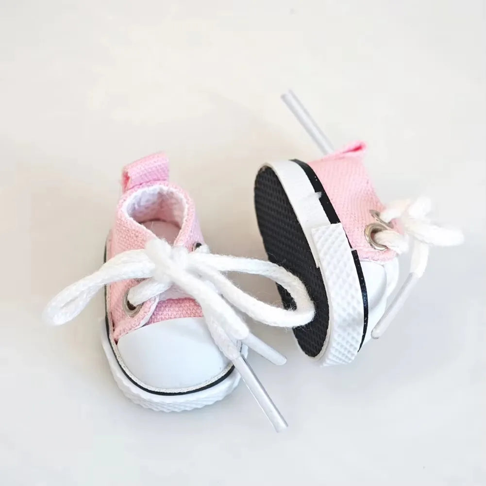 17cm Labubu I II Idol Dolls Cute Mini Plush Doll'S Clothes Korea Kpop Exo Idol Dolls Overalls Clothing DIY Accessories Gifts