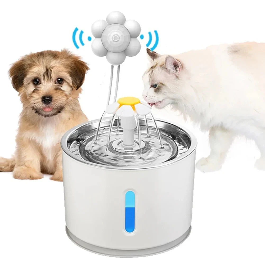Pet Cat Dog  External Electric Water Dispenser Infrared Motion Sensor Feeder Sensor Switch