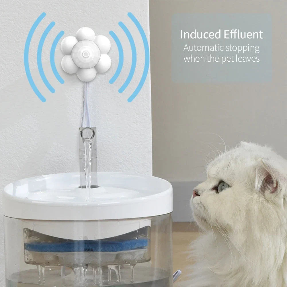 Pet Cat Dog  External Electric Water Dispenser Infrared Motion Sensor Feeder Sensor Switch